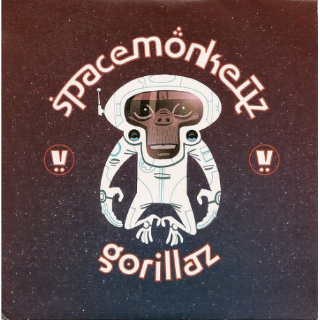Spacemonkeyz vs. Gorillaz - Lil' Dub Chefin' - Vinyl 7 inches Promo - UK 2002 - Downtempo Electronic