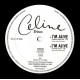 Céline Dion - I'm Alive - Maxi Vinyl 12 inches - Promo - France 2002 - Synth Pop