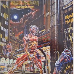 Iron Maiden - Somewhere In Time - LP Vinyl Album - Greece 2010 - Coloured Pink - Heavy Metal