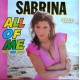 Sabrina - All Of Me (Boy Oh Boy Remix) - Maxi Vinyl 12 inches - Spain 1989 - Italo Disco