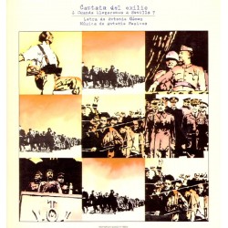 Antonio Resines - Antonio Gómez - Cantata Del Exilio - LP Vinyl Album - 1978 Spain - Folk Music