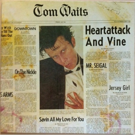 Tom Waits - Heartattack And Vine - LP Vinyl Album - 1981 France - Blues Rock