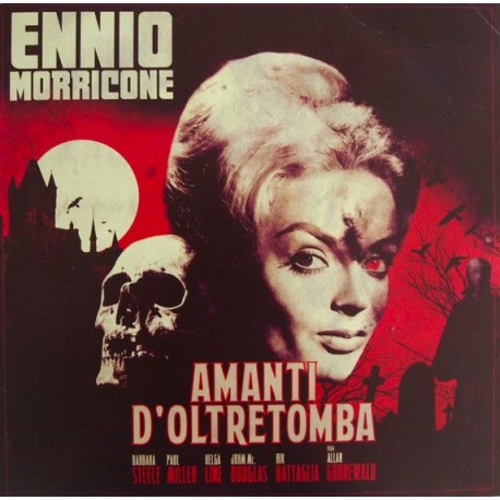 Ennio Morricone - Amanti D'Oltretomba - LP Vinyl Album - Coloured Red - 2016 Italy - OST Soundtrack