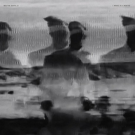 Routine Death - 2 Weeks To 4 Months - LP Vinyl Album - Yellow - UK 2019 - Post Punk Shoegaze