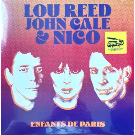 Lou Reed, John Cale, Nico - Enfants De Paris - Live At The Bataclan Paris, 1972 - LP Vinyl Album - 2023 Europe - Rock Music