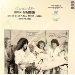 Iron Maiden - Nakano Sunplaza Tokyo Japan 1981 - LP Vinyl Album - 2024 Europe - Heavy Metal