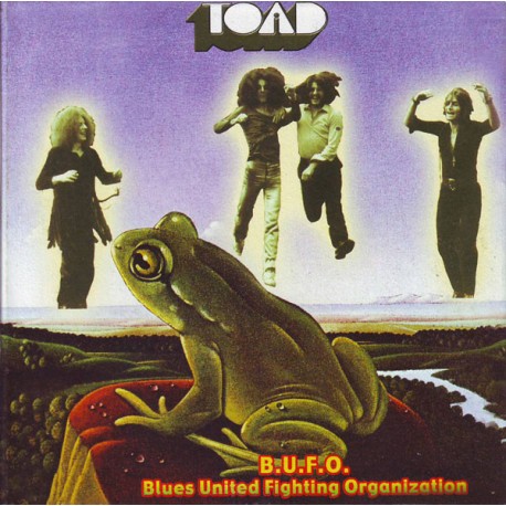 Toad - B.U.F.O. - Blues United Fighting Organization - LP Vinyl Album - 2003 Italy - Blues Hard Rock