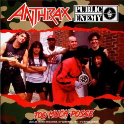 Anthrax & Public Enemy - Too Much Posse - LP Vinyl Album - 2023 Europe - Thrash Hardcore