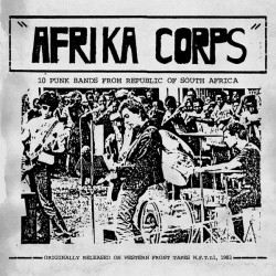 Afrika Corps - 10 Punk Bands From Republic Of South Africa - LP Vinyl Album - 2024 Europe - Punk Hardcore