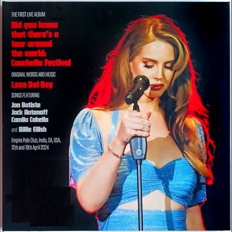 Lana Del Rey - Did You Know That There's A Tour..- Coachella Festival - Double CD Album - Europe 2024 - Pop Music