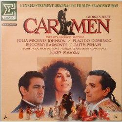 Georges Bizet - Julia Migenes Johnson Placido Domingo - Carmen - LP Vinyl Album - 1984 France - Soundtrack