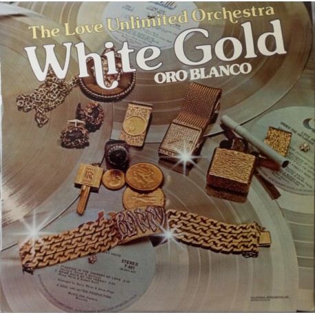 The Love Unlimited Orchestra (Barry White)  - White Gold - Oro Blanco - LP Vinyl Album 1974 Spain - Disco Music