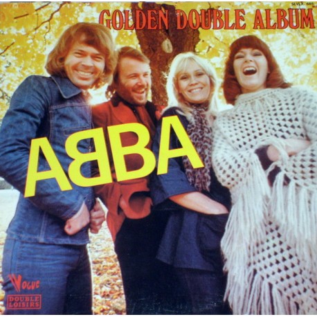 ABBA ‎– Golden Double Album - LP Vinyl Album - 1976 France - Compilation - Pop Music
