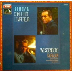 Beethoven - Weissenberg - Orchestre Philharmonique De Berlin – Concerto L'Empereur - LP Vinyl Album - 1974 France - Classical