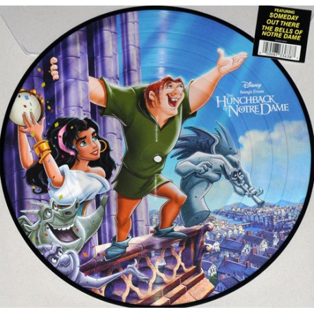 Songs From The Hunchback Of Notre Dame - LP Vinyl Album - 2016 Europe - Picture Disc - Children Disney
