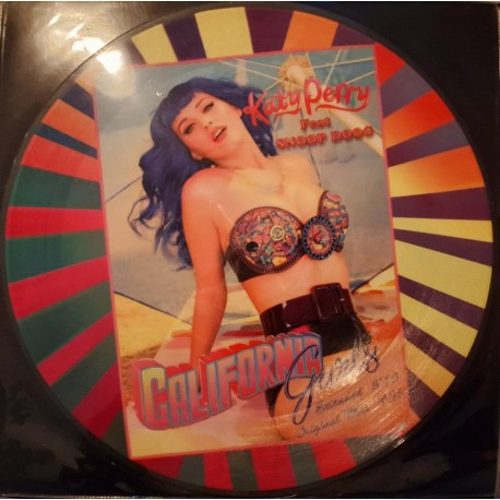 Katy Perry Feat. Snoop Dogg - California Gurls - Maxi Vinyl 12 inches - 2010 France - Picture Disc - Electro Pop