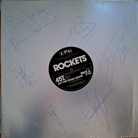 Rockets - On The Road Again - Maxi Vinyl 12 inches - Promo Signed - Electronic Space