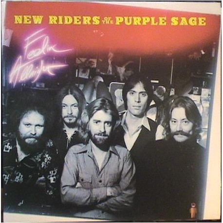 New Riders Of The Purple Sage - Feelin' All Right - LP Vinyl Album - 1980 USA - Country Folk