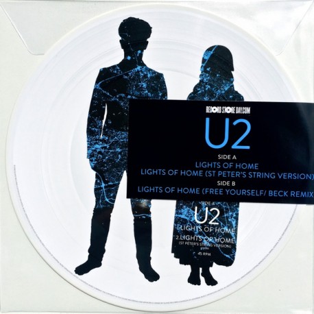 U2 - Lights Of Home - Maxi Vinyl 12 inches - Record Store Day 2018 - Alternative Rock