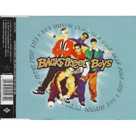 Backstreet Boys ‎– Get Down (You're The One For Me) - CD Maxi Single