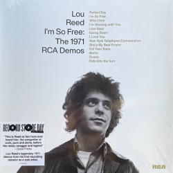 Lou Reed - I'm So Free: The 1971 RCA Demos - LP Vinyl Album - Record Store Day 2022 - Rock