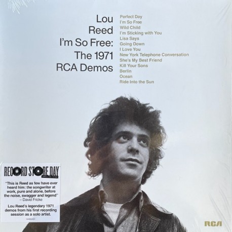 Lou Reed - I'm So Free: The 1971 RCA Demos - LP Vinyl Album - Record Store Day 2022 - Rock