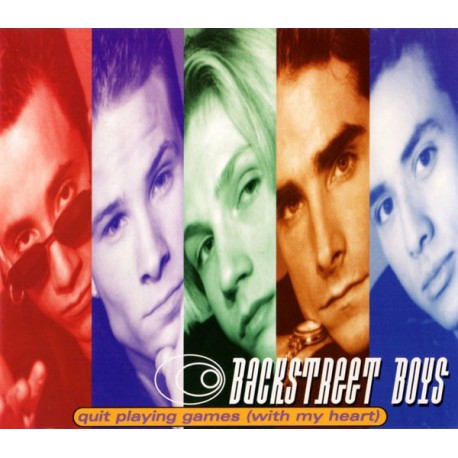 Backstreet Boys ‎– Quit Playing Games (With My Heart) - CD Maxi Single