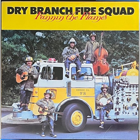 Dry Branch Fire Squad - Fannin' The Flames - LP Vinyl Album - USA 1982 - BlueGrass