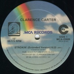 Clarence Carter - Strokin' - Maxi Vinyl 12 inches - 1986 Canada - Funk Soul Music
