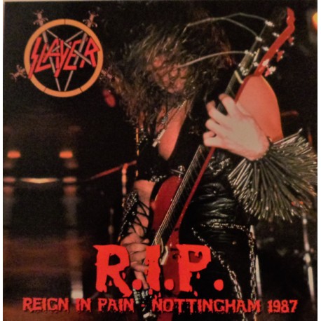 Slayer - Reign In Pain - Nottingham 1987 - LP Vinyl Album - USA 2018 - Clear Version - Thrash Metal