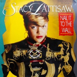 Stacy Lattisaw - Nail It To The Wall - Maxi Vinyl 12 inches - 1986 Europe - Electro Funk