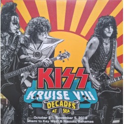 Kiss – Kiss Kruise VIII Decades At Sea - Double LP Vinyl Album - 2024 Europe - Coloured Orange - Hard Rock