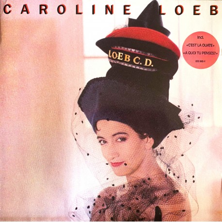Caroline Loeb - Loeb C.D. - LP Vinyl Album - 1987 West Germany - Variété Française