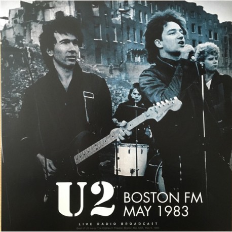 U2 - Boston FM May 1983 - LP Vinyl Album - 2021 Europe - Alternative Rock