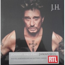 J.H. Johnny Hallyday - Jamais Seul - Double LP Vinyl Album - 2011 France - Variété Française