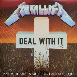 Metallica ‎– Deal With It - LP Vinyl Album Coloured