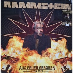 Rammstein - Aus Feuer Geboren - Lyon 2024 - 3 LP Box Vinyl - 2025 Europe -White Version - Industrial Metal