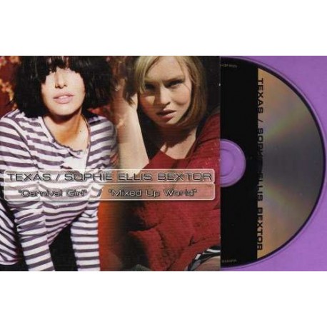 Texas / Sophie Ellis-Bextor ‎– Carnival Girl / Mixed Up World - CD Single Promo