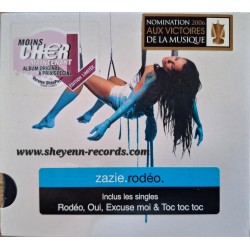 Zazie - Rodéo -  CD Album SlidePac - 2005 France - Variété Française