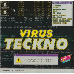 Virus Teckno - CD Album Compilation - 1998 France - Techno House