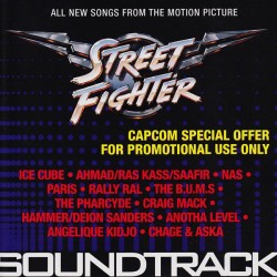 Street Fighter - CD Album - Promo - USA 1994 - Hip Hop OST Soundtrack