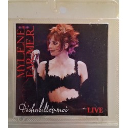 Mylène Farmer - Déshabillez-Moi (Live) - CD Single Cardsleeve - French Plastic Packaging - 2007 France - Variété Française