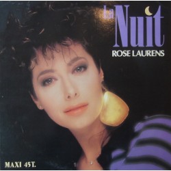 Rose Laurens - La Nuit - Maxi 12 inches - 1986 France - Variété Française