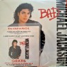 Michael Jackson ‎- Bad - LP Vinyl Album + 7 inches Promo - 1987 Venezuela - Funk Soul Pop