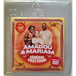 Amadou & Mariam - Sénégal Fast Food - CD Single Cardsleeve - French Package - 2005 France - Reggae Pop
