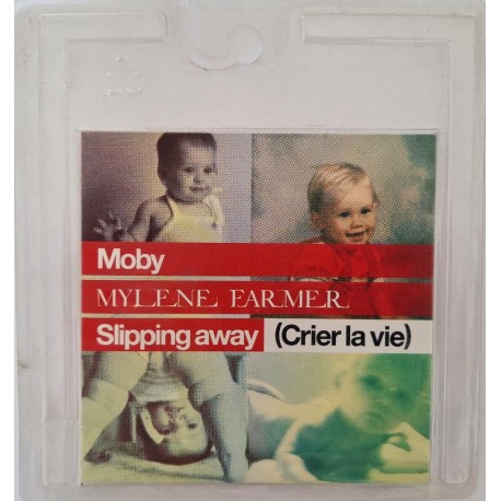 Moby - Mylene Farmer - Slipping Away (Crier La Vie) - CD Single Cardsleeve - French Package - 2006 France - Variété Française
