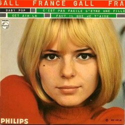 France Gall - Baby Pop - EP Vinyl 7 inches Single - 1965 France - Chanson Française