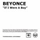 Beyoncé ‎- If I Were A Boy - CDr Single Promo