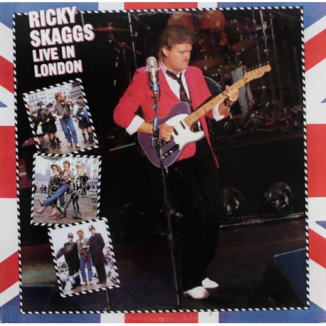 Ricky Skaggs - Live In London - LP Vinyl Album - USA 1985 - Country Music