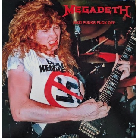 Megadeth - Nazi Punks Fuck Off - LP Vinyl Album - 2025 UK - Thrash Metal